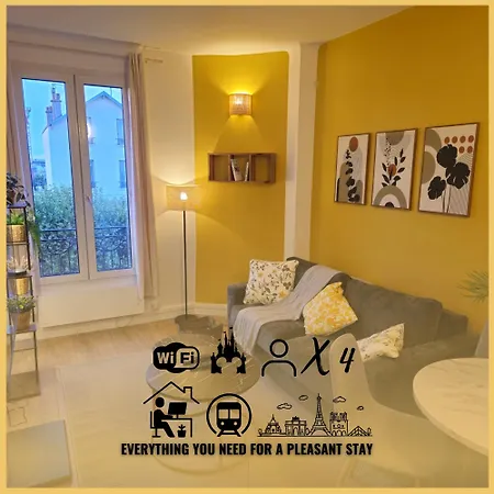 Appartement L'ecrin Du Perreux - Paris 10min&disney 29min Le Perreux-Sur-Marne